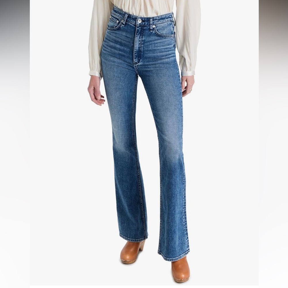 Rag & Bone Casey high rise flare jeans size 28